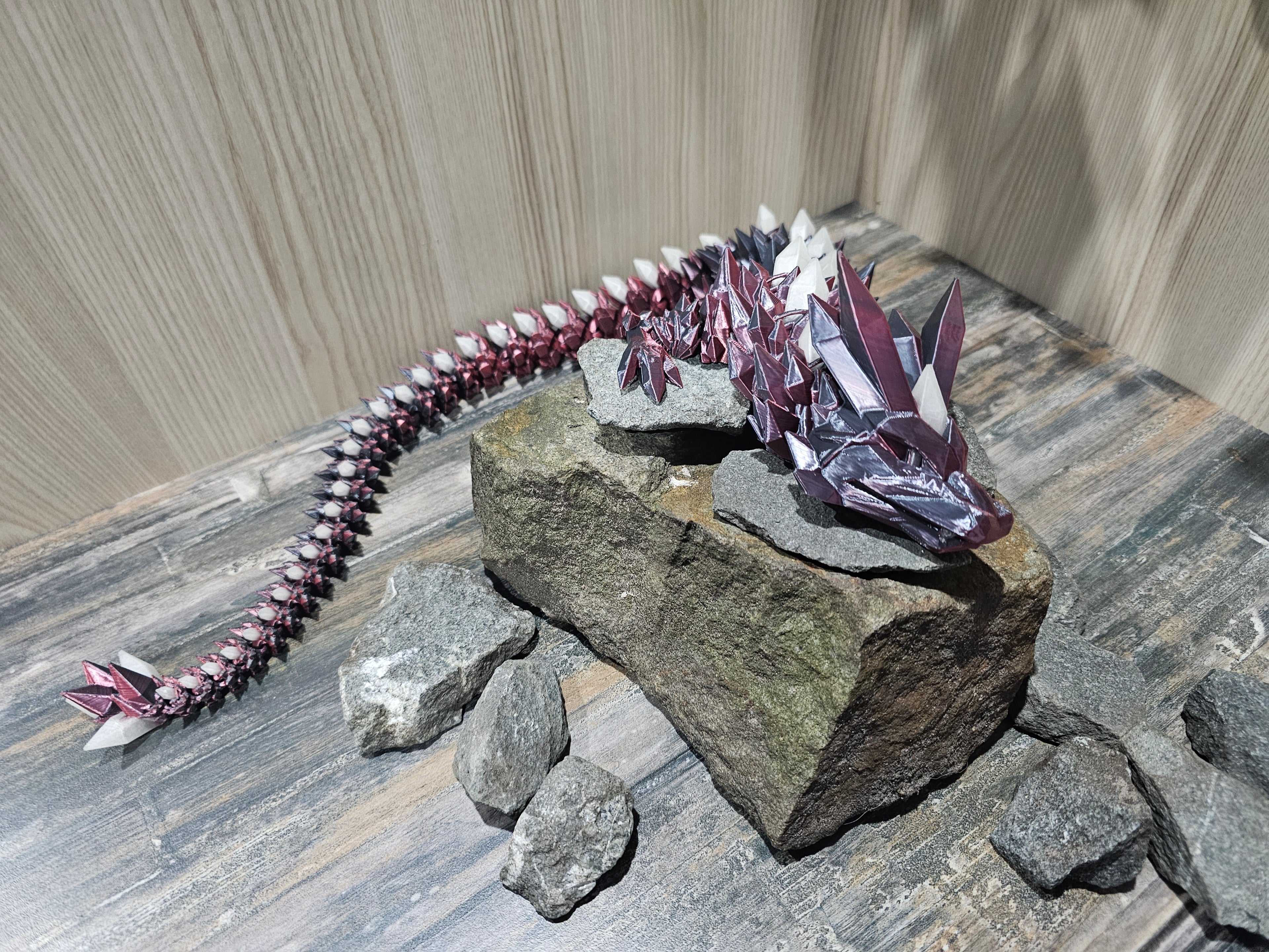 Kristalldrache Flexi Nightglow