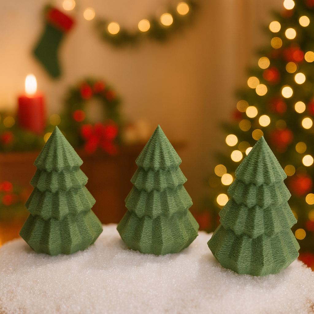 3D gedruckter Weihnachtsbaum aus PLA | Nachhaltige Deko | Verschiedene Farben & Größen | Weihnachtsdekoration | Handmade aus Deutschland