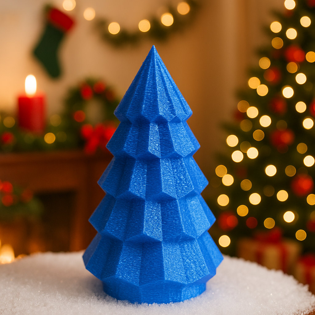 3D gedruckter Weihnachtsbaum aus PLA | Nachhaltige Deko | Verschiedene Farben & Größen | Weihnachtsdekoration | Handmade aus Deutschland
